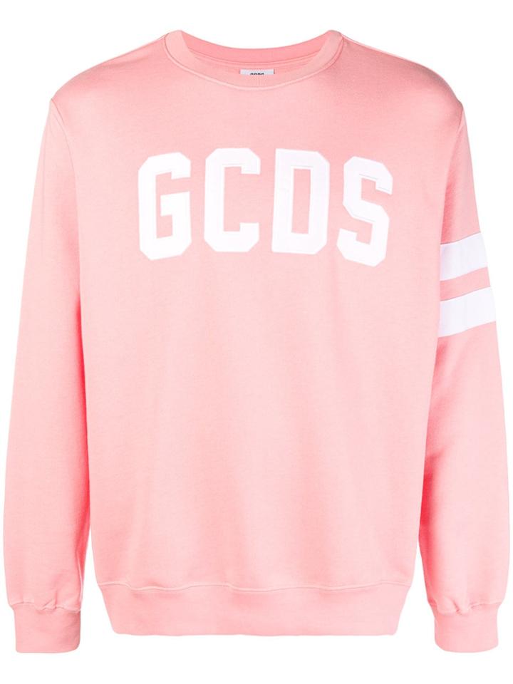 Gcds Logo Sweatshirt - Pink & Purple
