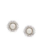 Christian Dior Pre-owned Archive 1994 Round Clip On Earrings - Silver