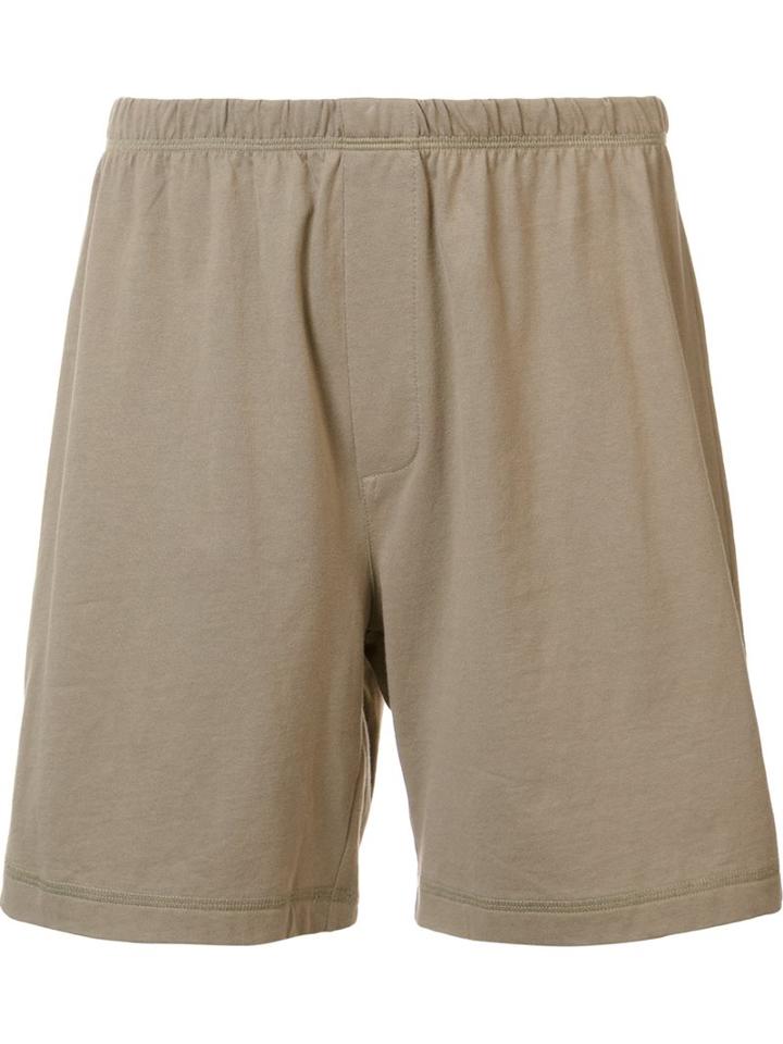 Willy Chavarria Track Shorts, Men's, Size: Xl, Green, Cotton