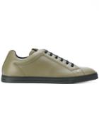 Fendi Lace-up Sneakers - Green