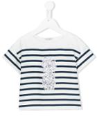 Dolce & Gabbana Kids Sequinned Pineapple T-shirt, Girl's, Size: 12 Yrs, White