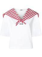 Msgm Sailor T-shirt - White