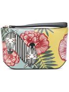 Furla - Zebra Print Clutch - Women - Leather - One Size, Leather