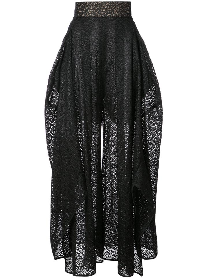 Maticevski Waterfall Loose Trousers - Black