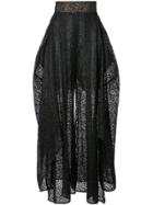 Maticevski Waterfall Loose Trousers - Black