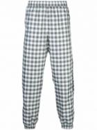 Opening Ceremony Gingham Check Track Pants - Black