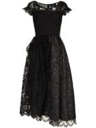 Simone Rocha Srocha Drs Slvls Ptchwrk - Black