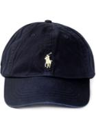 Polo Ralph Lauren Logo Embroidered Cap, Men's, Blue, Cotton