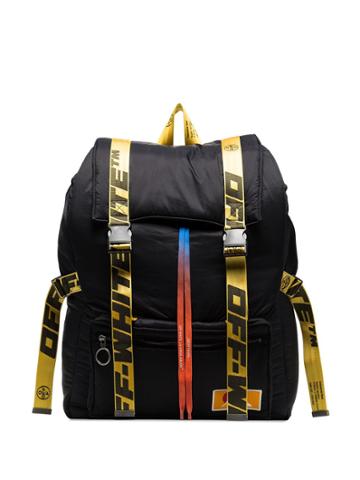 Off-white Oversized Puffy Backpack - Black