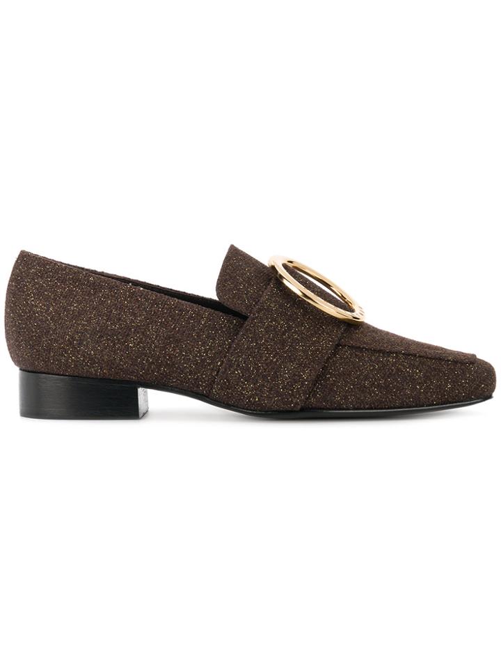 Dorateymur Buckled Loafers - Brown