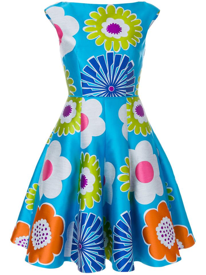 Talbot Runhof Porush1 Dress - Blue