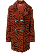 Missoni Tiger Print Coat - Red