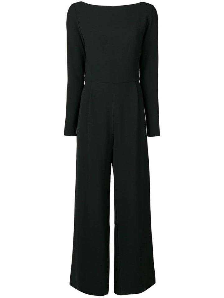 P.a.r.o.s.h. Boat Neck Jumpsuit - Black