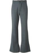 Erika Cavallini 'olive' Flared Trousers - Grey