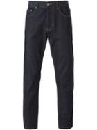 Ami Alexandre Mattiussi Ami Fit Five Pocket Jeans, Men's, Size: 29, Brown, Cotton