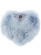 Mr & Mrs Italy Raccoon Fur Collar - Blue