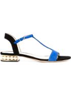 Nicholas Kirkwood Casati Sandals, Women's, Size: 9, Black, Suede