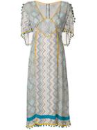Talitha Maghreb Print Shani Dress - White