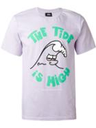 Stussy High Tide T-shirt, Men's, Size: S, Pink/purple, Cotton