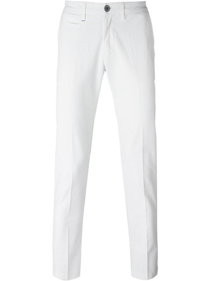 Re-hash Textured Slim-fit Trousers