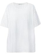 T By Alexander Wang Perforated T-shirt