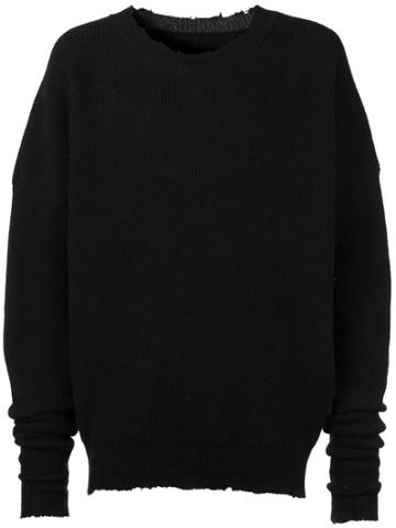 Unravel Project Cashmere Jumper - Black