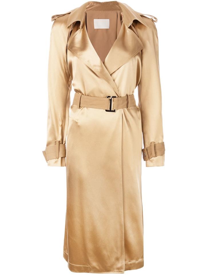 Dion Lee Trench Coat - Brown