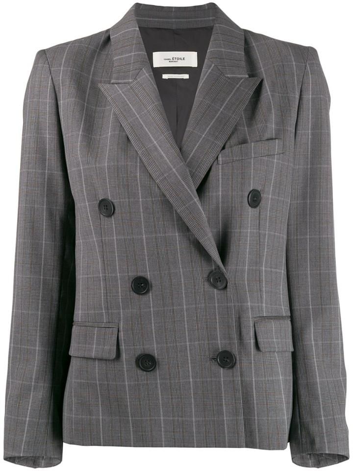 Isabel Marant Étoile Double Breasted Blazer - Grey