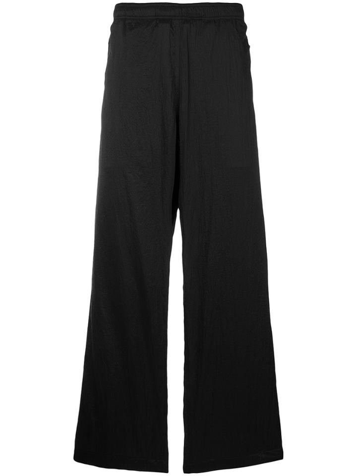 Our Legacy Draped Straight-leg Trousers - Black
