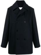 Jil Sander Oversized Peacoat - Blue