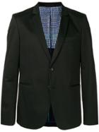 Ps Paul Smith Single Breasted Dinner Jacket - Black