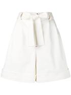 See By Chloé High-waisted Shorts - White
