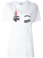 Chiara Ferragni 'flirting' T-shirt, Women's, Size: Xs, White, Cotton