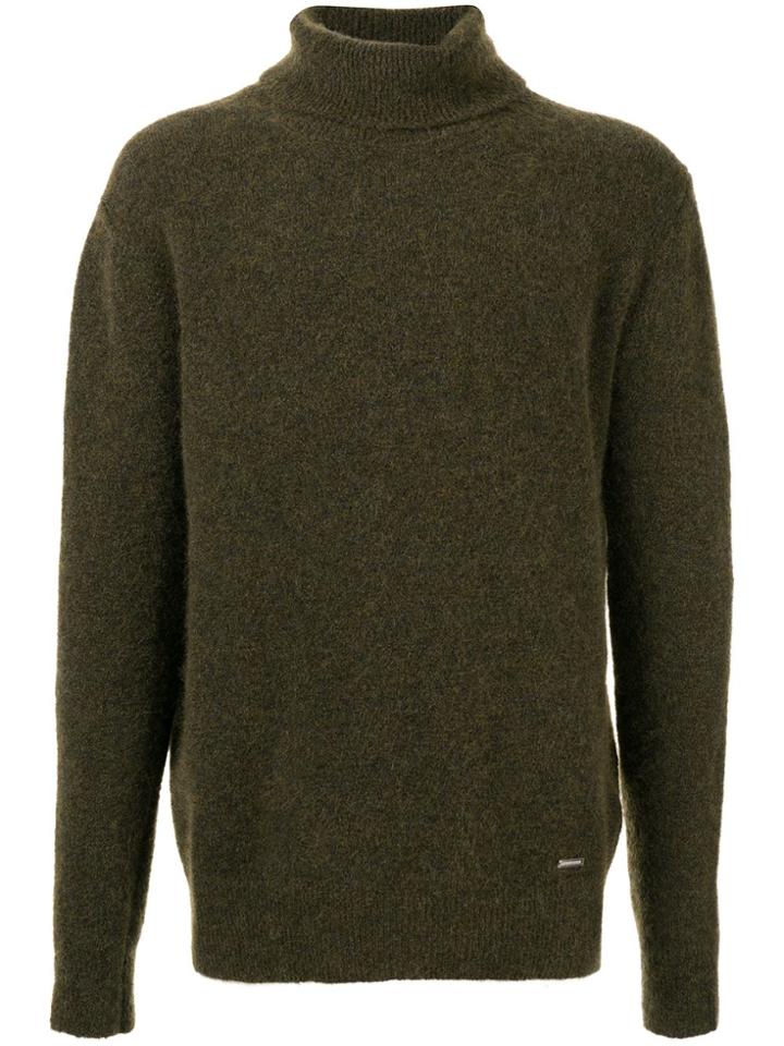 Dsquared2 Roll Neck Jumper - Green