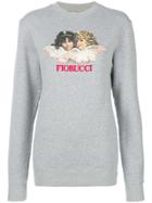 Fiorucci Vintage Angels Print Sweatshirt - Grey