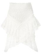 Philosophy Di Lorenzo Serafini Draped Lace Skirt - White