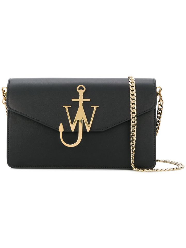 Jw Anderson Logo Purse Bag - Black