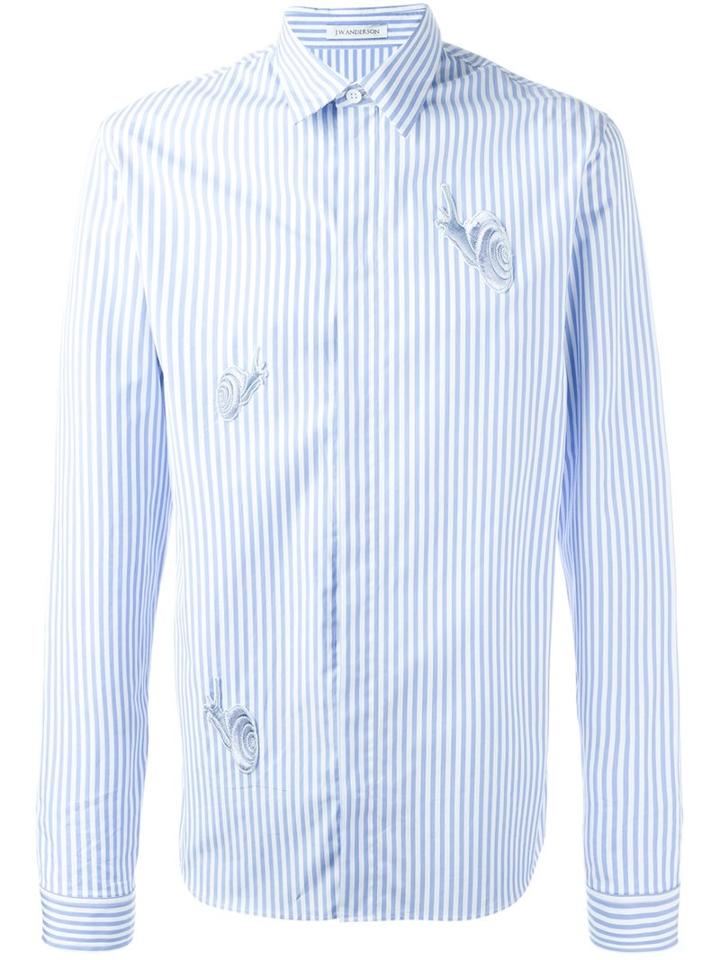 J.w.anderson Snail Embroidered Shirt