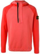 Stone Island - Classic Hooded Sweatshirt - Men - Cotton - M, Pink/purple, Cotton