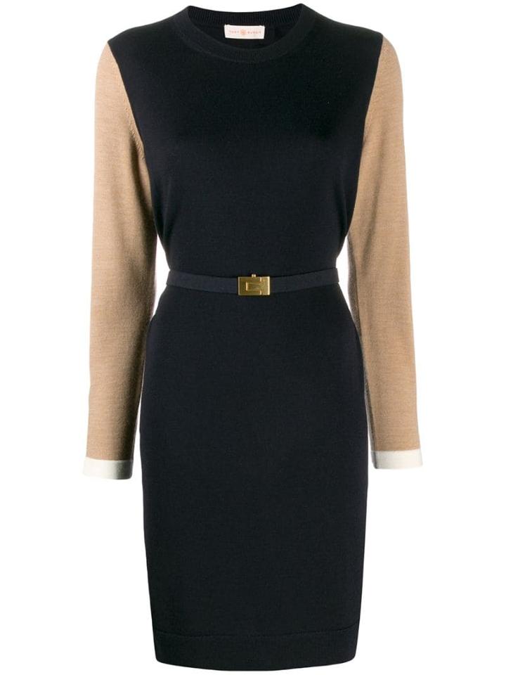 Tory Burch Colour Block Dress - Blue