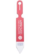 Maison Margiela Luggage Tag - Pink & Purple