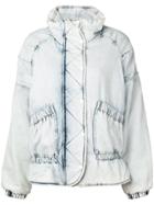 Golden Goose Deluxe Brand Bleached Denim Jacket - Blue