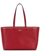 Valentino Valentino Garavani Rockstud Small Shopper Tote - Red