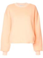 T By Alexander Wang Soft Basic Sweatshirt - Orange