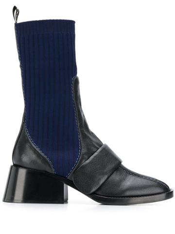 Chloé Bea Half-sock Boot - Black