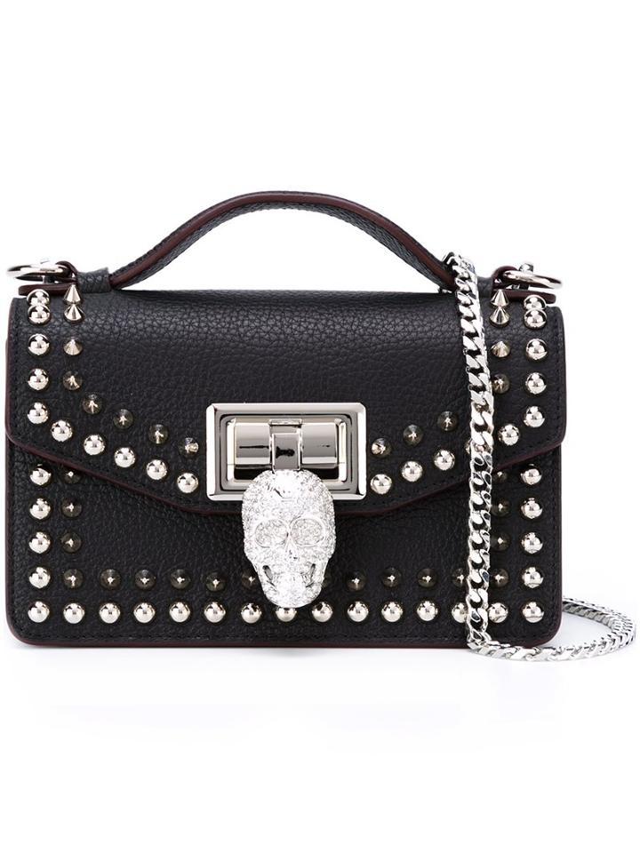 Philipp Plein Mini 'swish' Crossbody Bag, Women's, Black