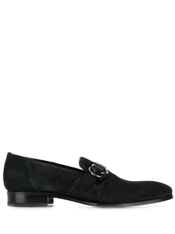 Lidfort Buckle Loafers - Grey