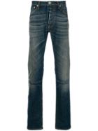 Unravel Project Stonewashed Skinny Jeans - Blue
