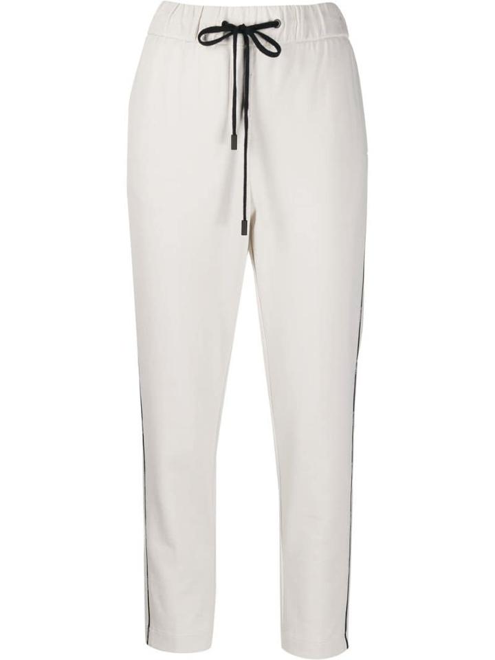 Peserico Tapered Panel Jogging Trousers - Neutrals