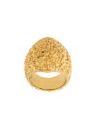 Maison Recuerdo 'water Droops' Sovereign Ring - Metallic